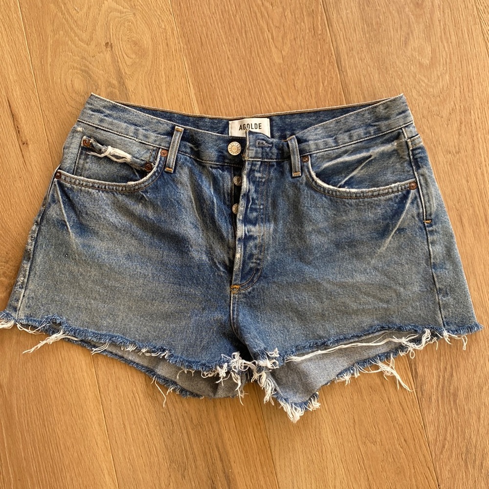AGOLDE Parker Denim Shorts NWOT